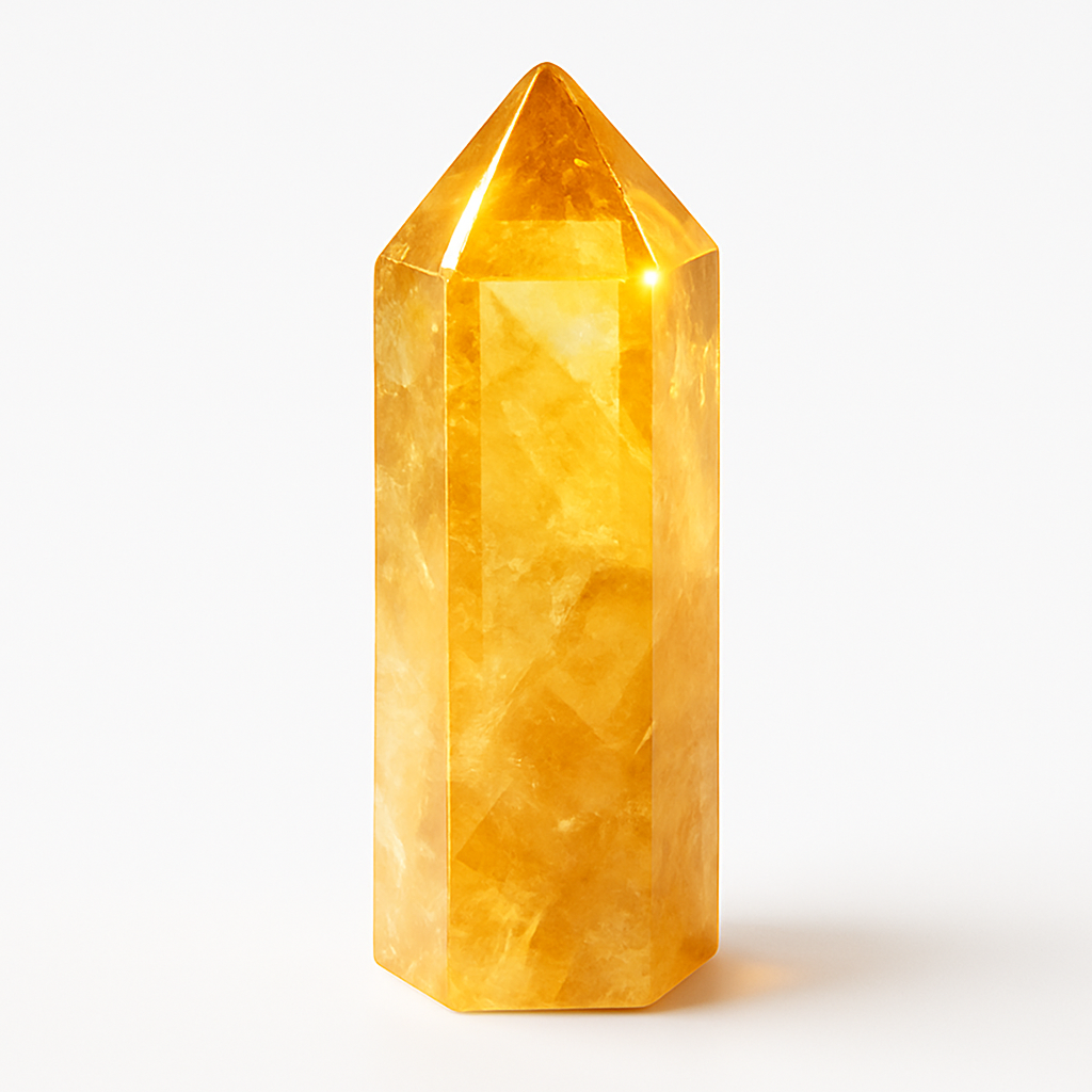 Citrine Crystal Point – Manifestation Tool